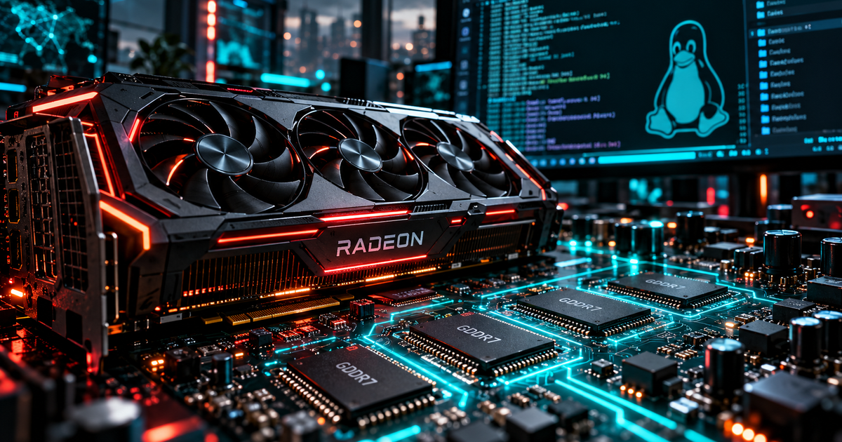 AMD / GDDR7 / Linux Next для Radeon
