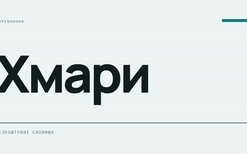 AI-ілюстрація: Хмари — безкоштовні сховища.
