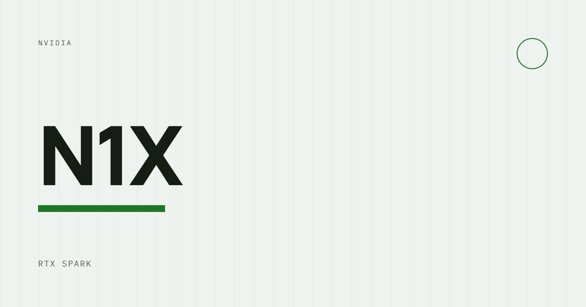 AI-ілюстрація: NVIDIA RTX Spark N1X.